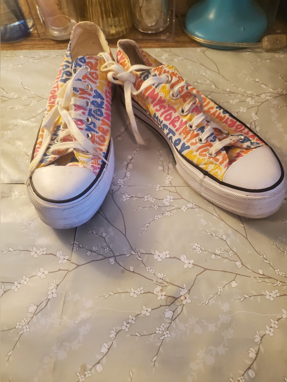 Converse Chuck Taylor All Star Platform Low "My Story" sneakers 9